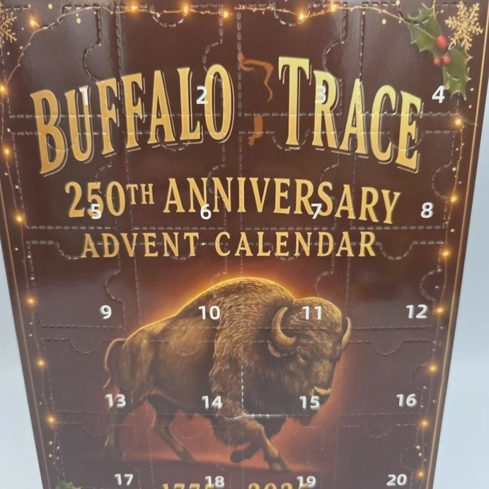2025 Buffalo Trace Advent Calendar 24 Days Blind Box Christmas Tree‎ Decoration